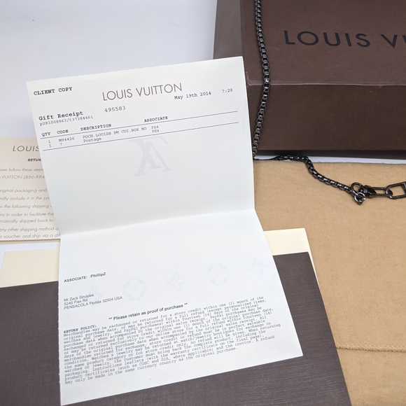 🦄🎉Louis Vuitton Black Clutch Matte Black Hardware Limited Edition! 🦄🎉 - Picture 14 of 16